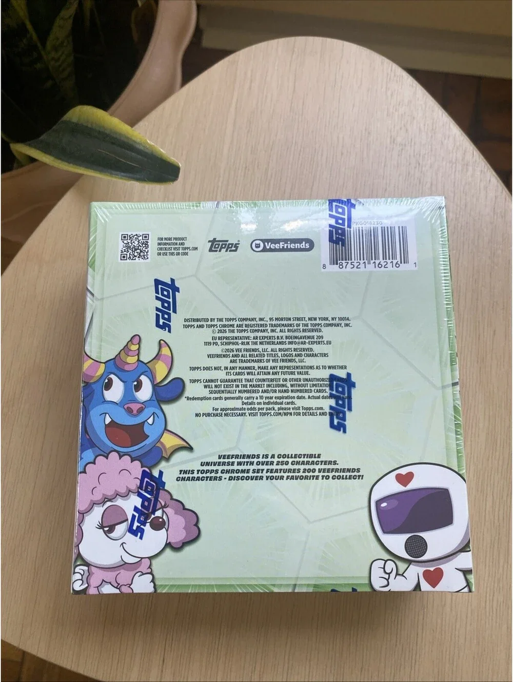 2026 Topps Chrome VeeFriends Sealed Mega Box Gary Vee